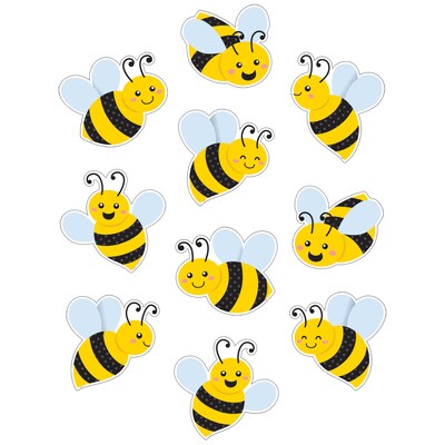 Teacher Created Resources Buzzing Bees Accents, 30/Pack, 3 Packs/Bundle (TCR6907-3)