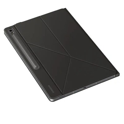 Samsung Polyurethane 13.1" Smart Book Cover for Galaxy Tab S10 FE+, Black (EF-BX620PBEGUJ)