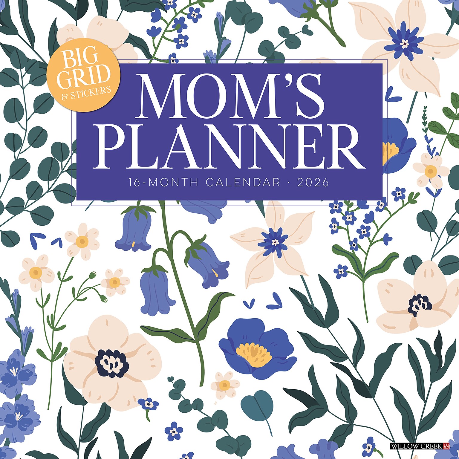 2026 Willow Creek Moms Planner Calendar 12 x 12 Monthly Wall Calendar (51979)