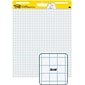 Post-it Super Sticky Easel Pad, 25 x 30 in., 2 Pads, 30 Sheets/Pad, 2x the Sticking Power, White