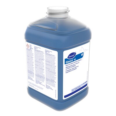 Diversey Glance HC Glass & Multi-Surface Cleaner for Diversey J-Fill Systems, Ammonia, 2.5 L, 2/Carton (905779)