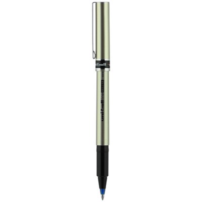 Uni Deluxe Rollerball Pen,Fine Point, Blue Ink, Dozen (60053)