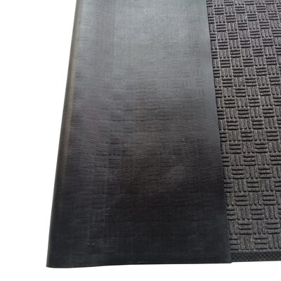 Floortex Doortex Ribmat Indoor / Outdoor Entrance Mat, 48 x 32, Charcoal (NREMFLLV0103)