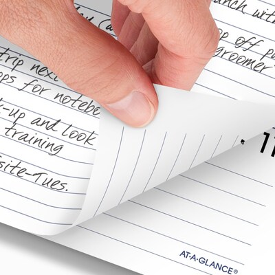 2026 AT-A-GLANCE DayMinder Executive 8.75" x 7" Weekly & Monthly Planner Refill Pages, White (G545-50-26)
