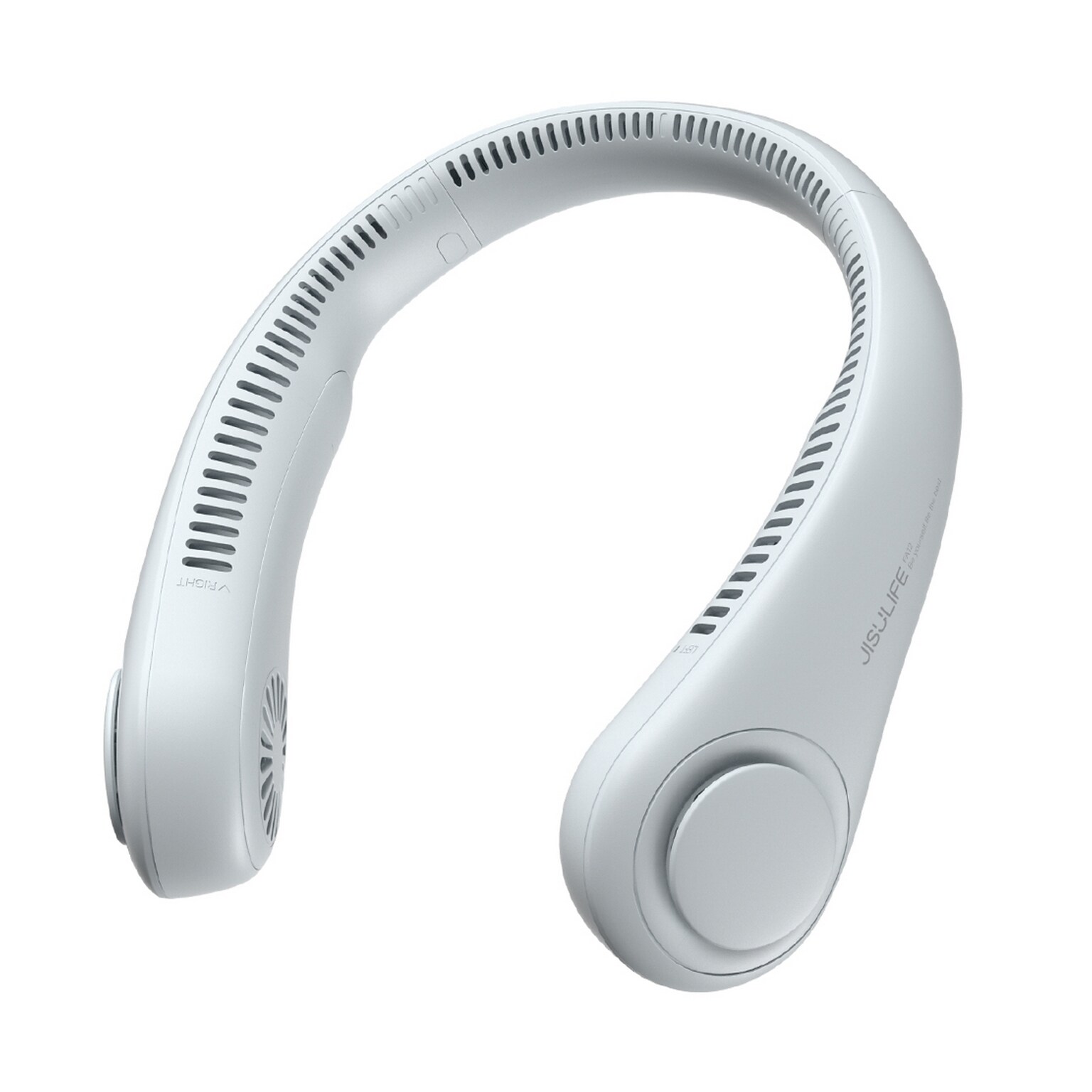 JisuLife 3-Speed Neck Fan, Grey (FA14-Grey)