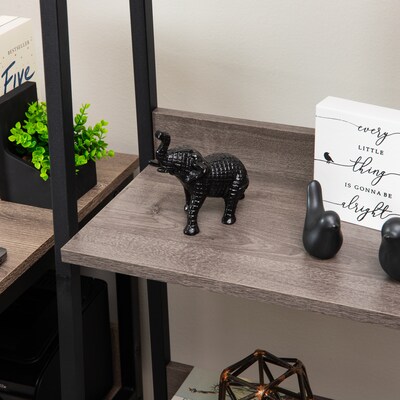 Mind Reader Lucky Wealth Elephant Figurine, Black (ELEPHANT-BLK)
