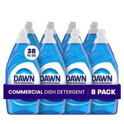 Dawn Professional Manual Pot and Pan Dish Soap, Original Scent, 38 Fl. oz., 8/Carton (45112CT)