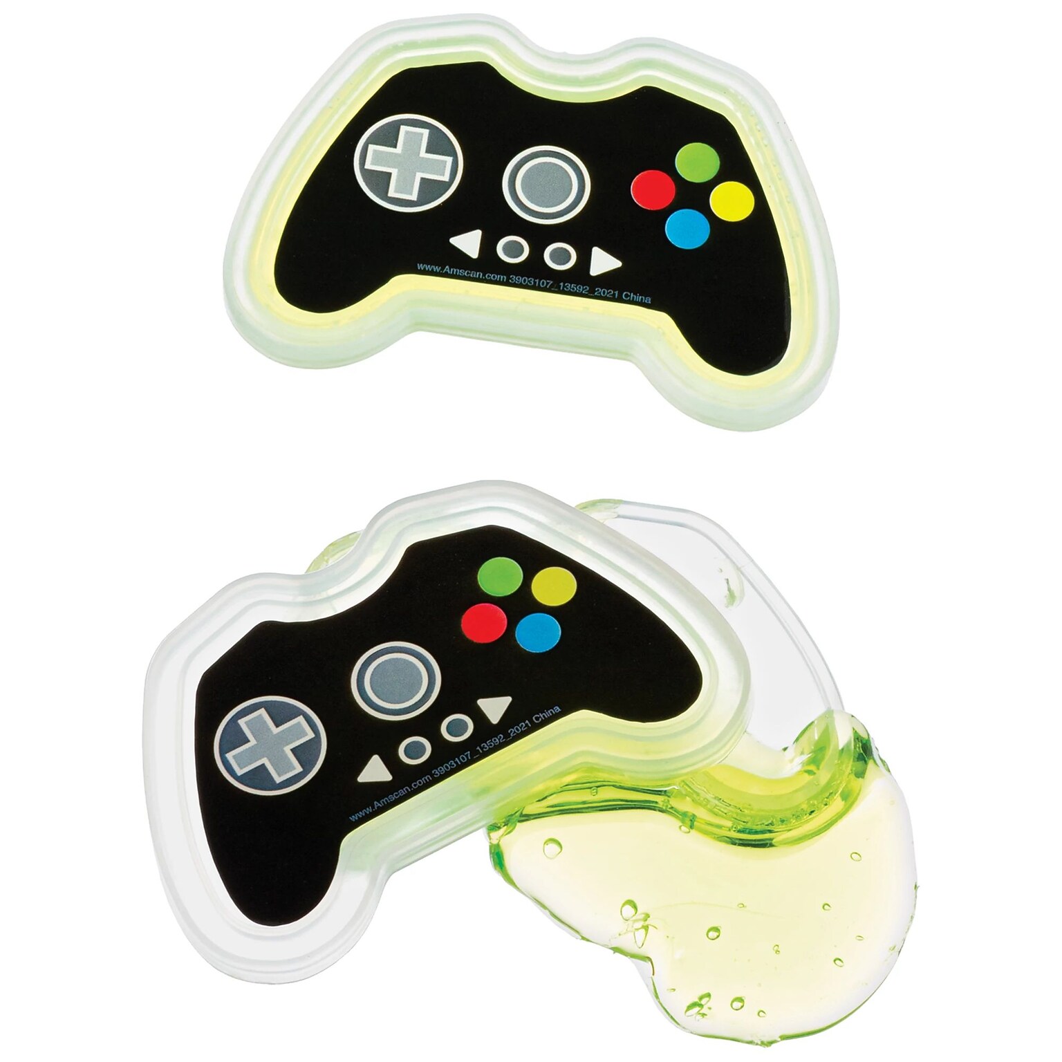 Party City Gamer Slime, 8/pack (AM3903107-NS)