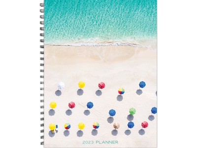 2023 Willow Creek At the Beach! 6.5 x 8.5 Weekly Planner, Multicolor (30288)