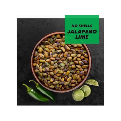 Wonderful Pistachios Salted Jalapeno Lime, 2.25 oz., 8 Bags/Box (JL0146A25M)