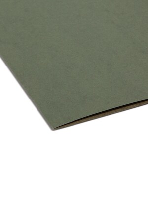 Smead Hanging File Folders, Letter Size, Standard Green, 25/Box (64010)