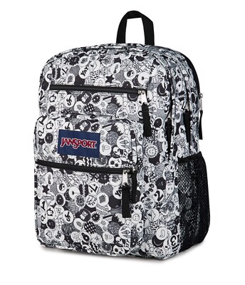 JanSport Big Student Laptop Backpack, Large, Doodle Dots (JS0A47JKA0G)