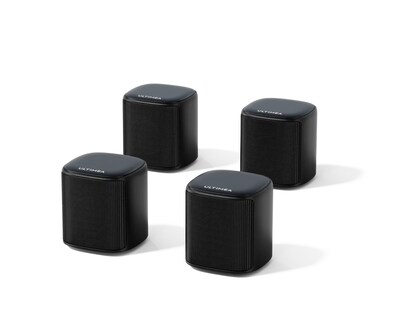 Ultimea Aura A40 Wired Bluetooth Compatible 7.1 Channel Virtual Surround Soundbar, Not Waterproof, Black (U2601)