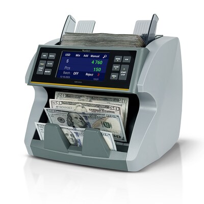 Kolibri KBR-1500 V2 Bill Counter, Gray (KBR-1500 V2)
