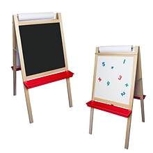 Crestline Deluxe Magnetic Dry-Erase Whiteboard Easel, 48 x 24 (17443)