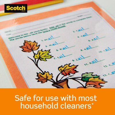 Scotch Thermal Laminating Pouches, Letter Size, 3 Mil, 50/Pack (TP3854-50DE)