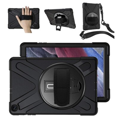 CODi Rugged Case for Samsung Tab A7 Lite 8.7 with Integrated Screen Protector, Black (SM-T220/T225)