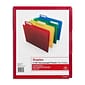Staples Heavyweight Reinforced File Folders, 1/3-Cut Tab, Letter Size, Assorted Colors, 24/Pack (TR10741-CC)