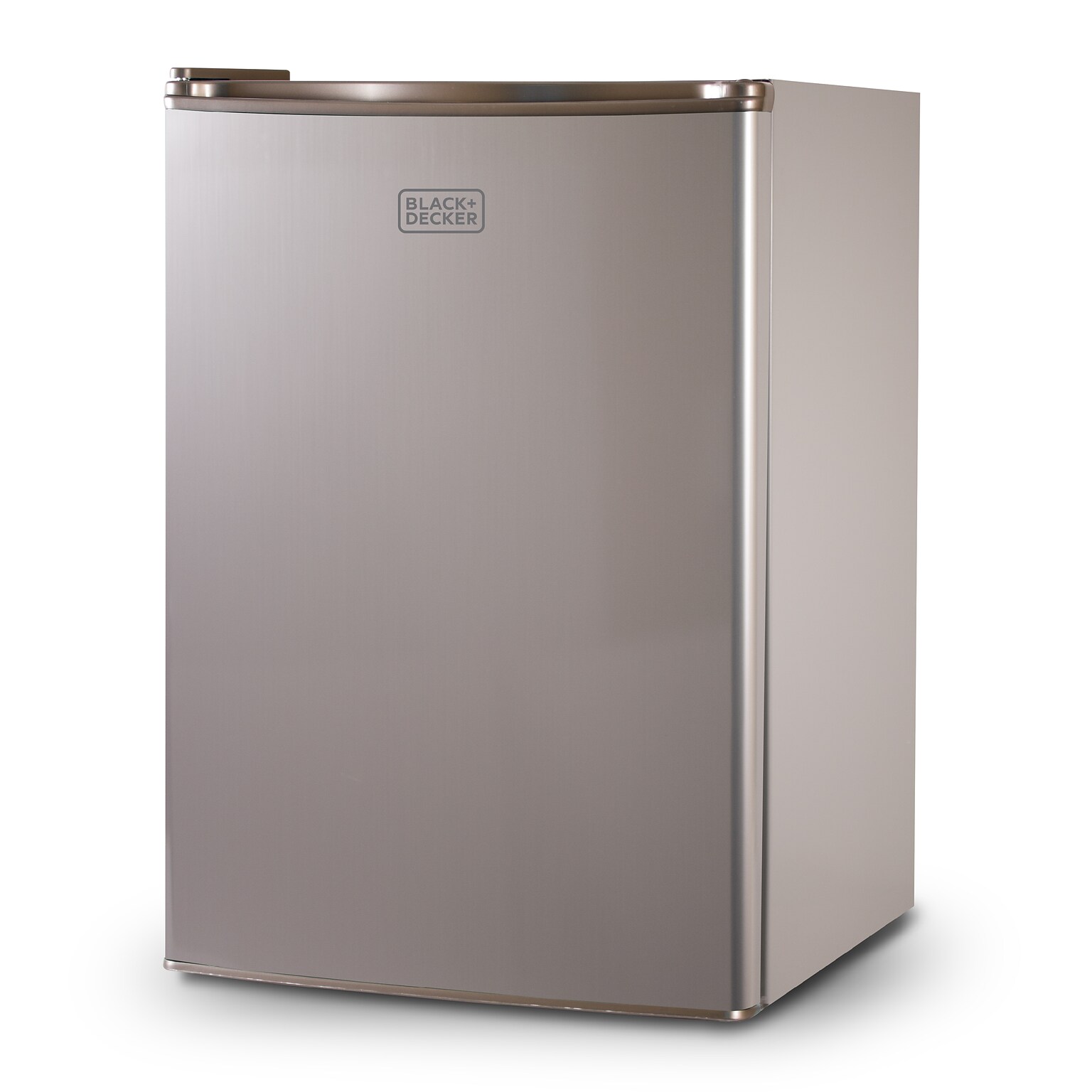 Black & Decker Adjustable Shelves Refrigerators w/Freezer, 2.5 Cu. Ft., Silver (BCRK25V)