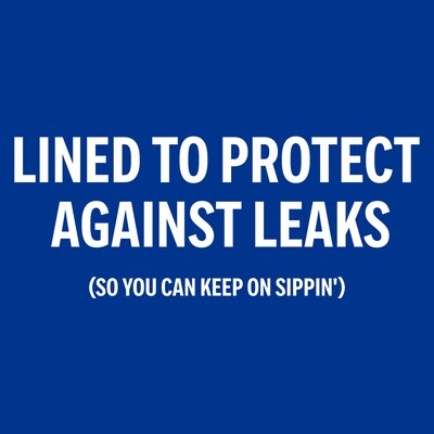 Perk™ Paper Hot Cup, 16 Oz., White/Orange, 50/Pack (PK54368)