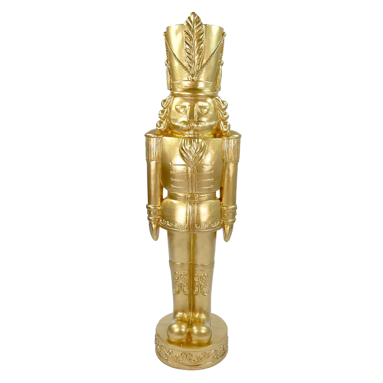 Fraser Hill Farm 4 Nutcracker Soldier, Gold (FFRS048-1SOL-GLD)