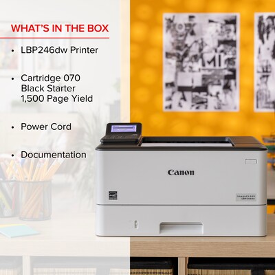 Canon imageCLASS LBP246dw Laser Printer, Single-Function, Print (5952C005)