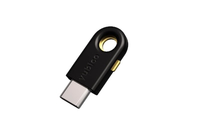 Yubico YubiKey 5C USB-C Security Key, Black (992-00005)