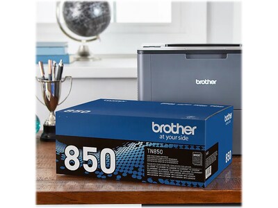 Brother TN850 Black High Yield Toner Cartridge, 3/Pack (TN850-3PKSTP)