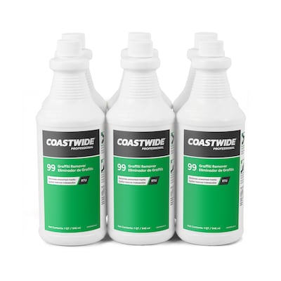 Coastwide Professional Degreaser Graffiti Remover 99, 0.95L, 6/Carton (CW990032-A)