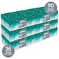 Kleenex Boutique Standard Facial Tissues, 2-Ply, 90 Sheets/Box, 6/Pack (21271)