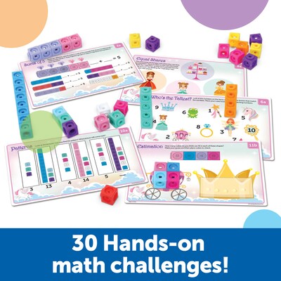 Learning Resources MathLink Cubes Kindergarten Math Activity Set: Fantasticals! (LER 9331)