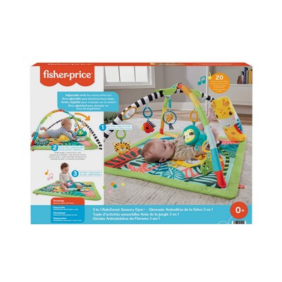 Fisher-Price 3-in-1 Rainforest Sensory Gym