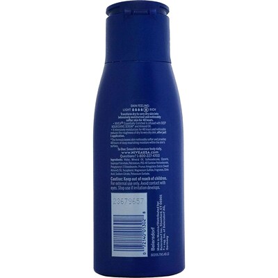 Nivea Essentially Enriched Body Lotion, 2.5 oz Bottle, 8 Bottles/Bag, 18 Bags/Carton