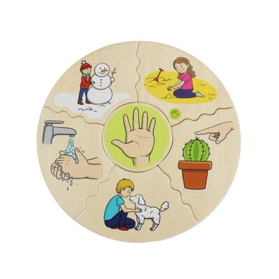 Beleduc Humanico 30 Piece 5 Senses Puzzle (PLWB11556)