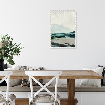 Amanti Art Mountain Mists by Dan Hobday Framed Canvas Wall Art Print, 16" x 23" (A42678302528)