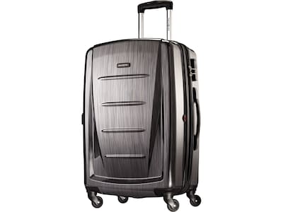 Samsonite Winfield 2 Fashion Polycarbonate 4-Wheel Spinner Luggage, Charcoal (56845-1174)