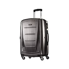 Samsonite Winfield 2 Fashion Polycarbonate 4-Wheel Spinner Luggage, Charcoal (56845-1174)