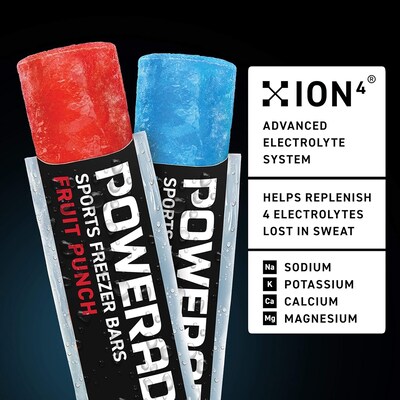 Powerade Sport Freezer Bar Electrolytes, 5.5 oz, 45/Pack (307-00436)