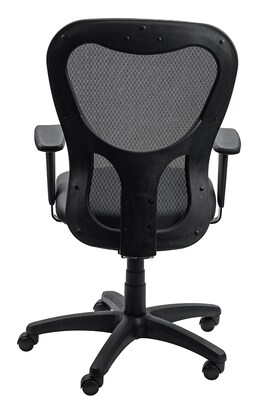 Tempur-Pedic Ergonomic Vinyl Swivel Manager Chair, Black (TP9000-DBLKV)