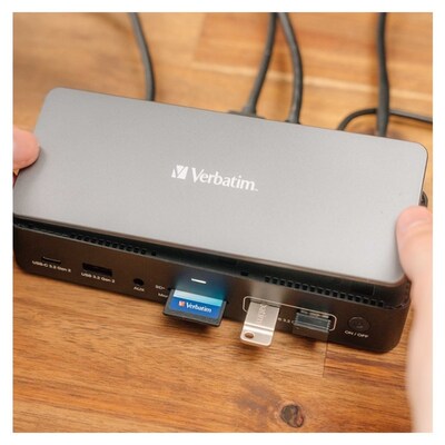 USB-C Pro Docking Station 15-in-1 – SSD Enclosure