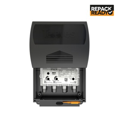 Televes 2-Input TForce Mast Amplifier with BOSS-Tech and “F” Power Supply Unit (560483)