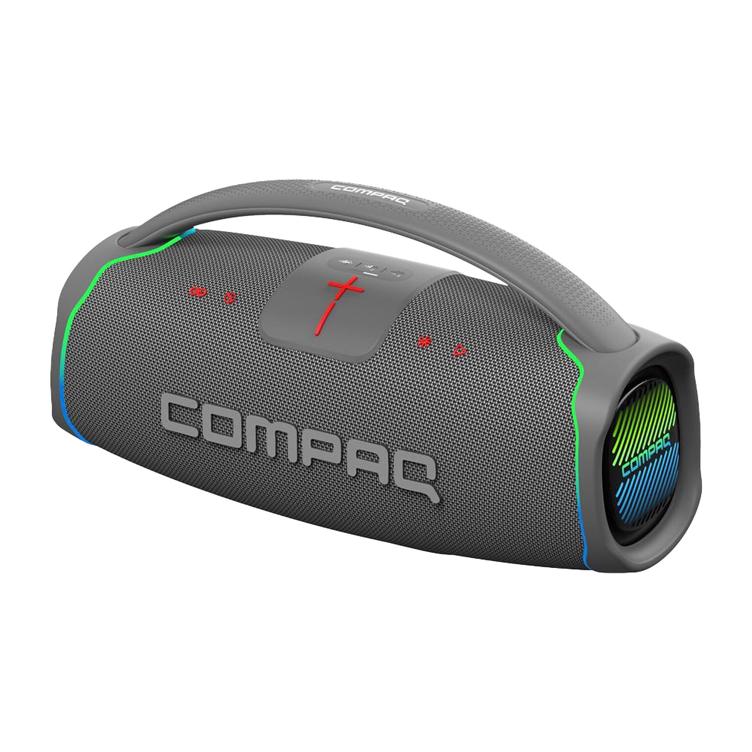 Compaq CMQ 200W Bluetooth Speaker with Microphone, Gray (CMQ200W)