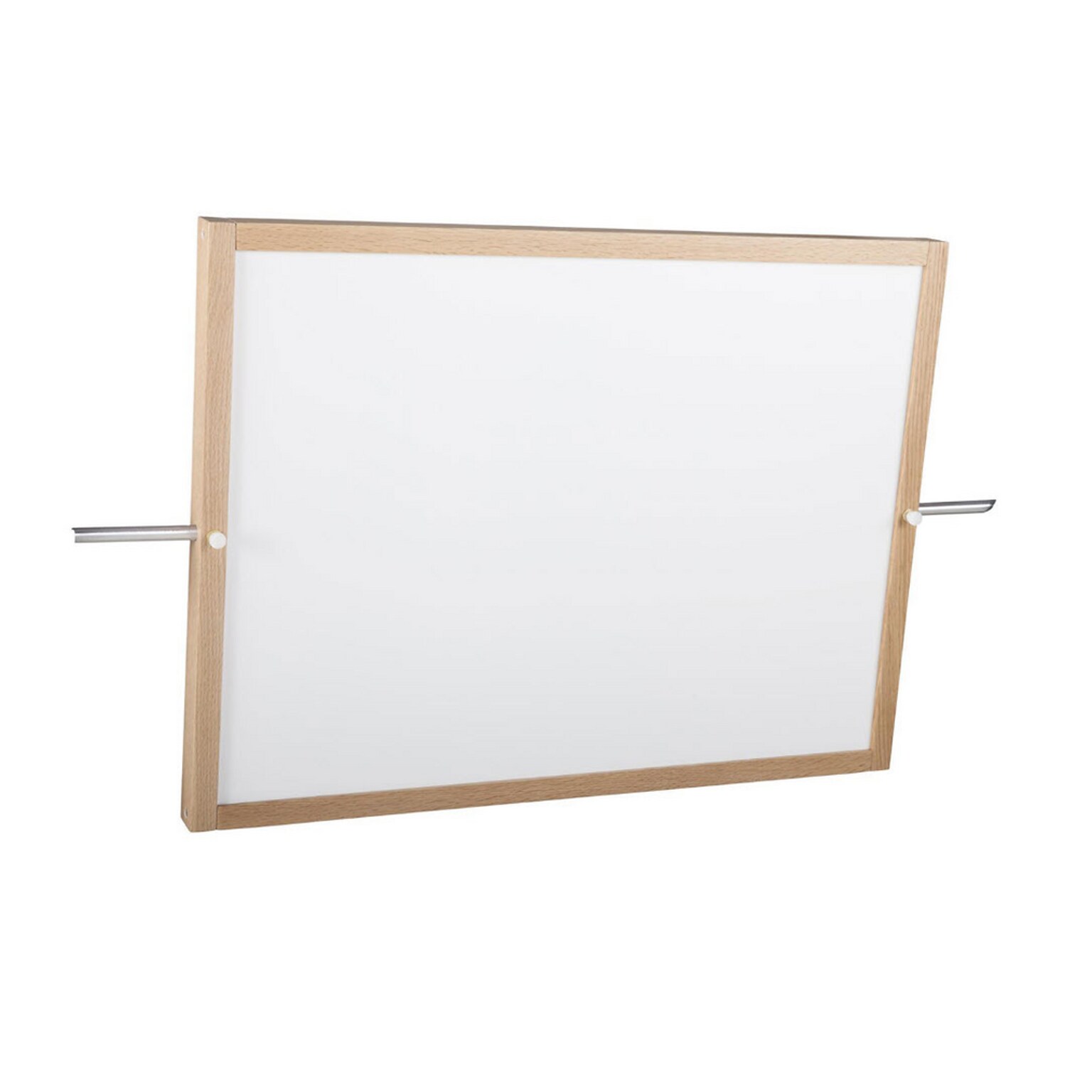 DWI 20.75H x 27.75W X 1D Wood Mirror, Marker Board