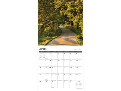 2024 Willow Creek America's Backroads 12" x 12" Monthly Wall Calendar  (32046X)