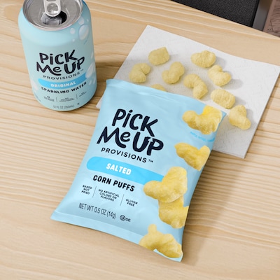 Pick Me Up Provisions™ Gluten Free Salted Corn Puffs, 0.5 oz., 36/Box (PM63576)