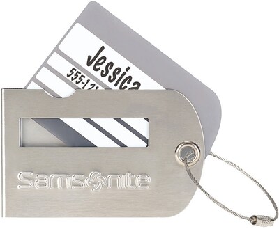 Custom Samsonite Luggage Tag