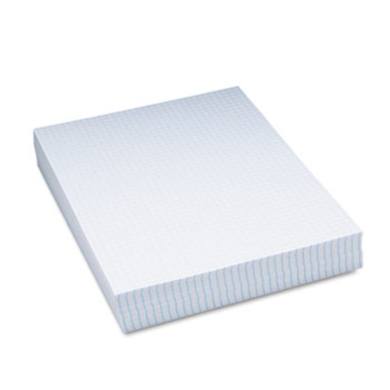 Pacon Composition Paper, 1/4 Quadrille, 16 lbs., 8-1/2 x 11, White, 500 Sheets/Pack