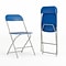 Flash Furniture HERCULES Series Plastic Banquet/Reception Chair, Blue, 2/Pack (2LEL3BLUE)