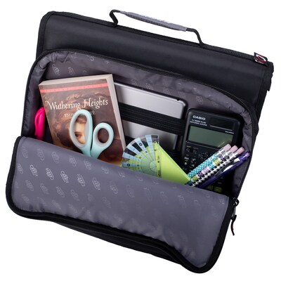 Case It 2" 3-Ring Zipper Binders, Purple (LT-007 PUR)