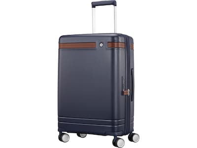 Samsonite Virtuosa 23 Hardside Carry-On Suitcase, 4-Wheeled Spinner, TSA Checkpoint Friendly, Navy